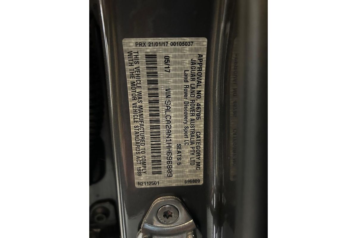 2017 Land Rover Discovery Sport TD4 150 HSE L550