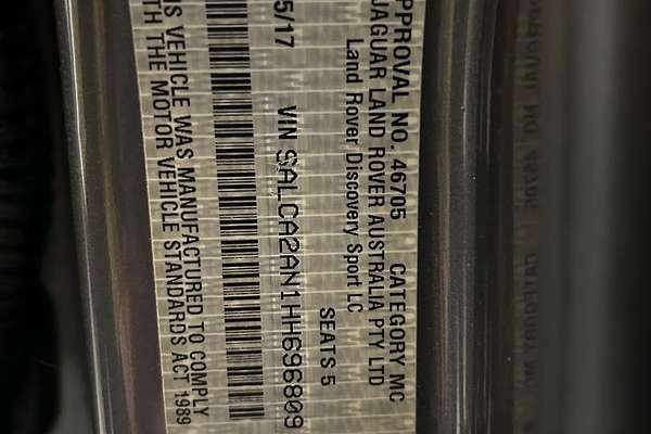 2017 Land Rover Discovery Sport TD4 150 HSE L550