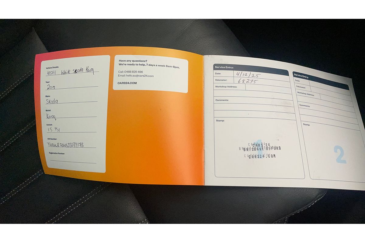 2018 SKODA Karoq 110TSI NU