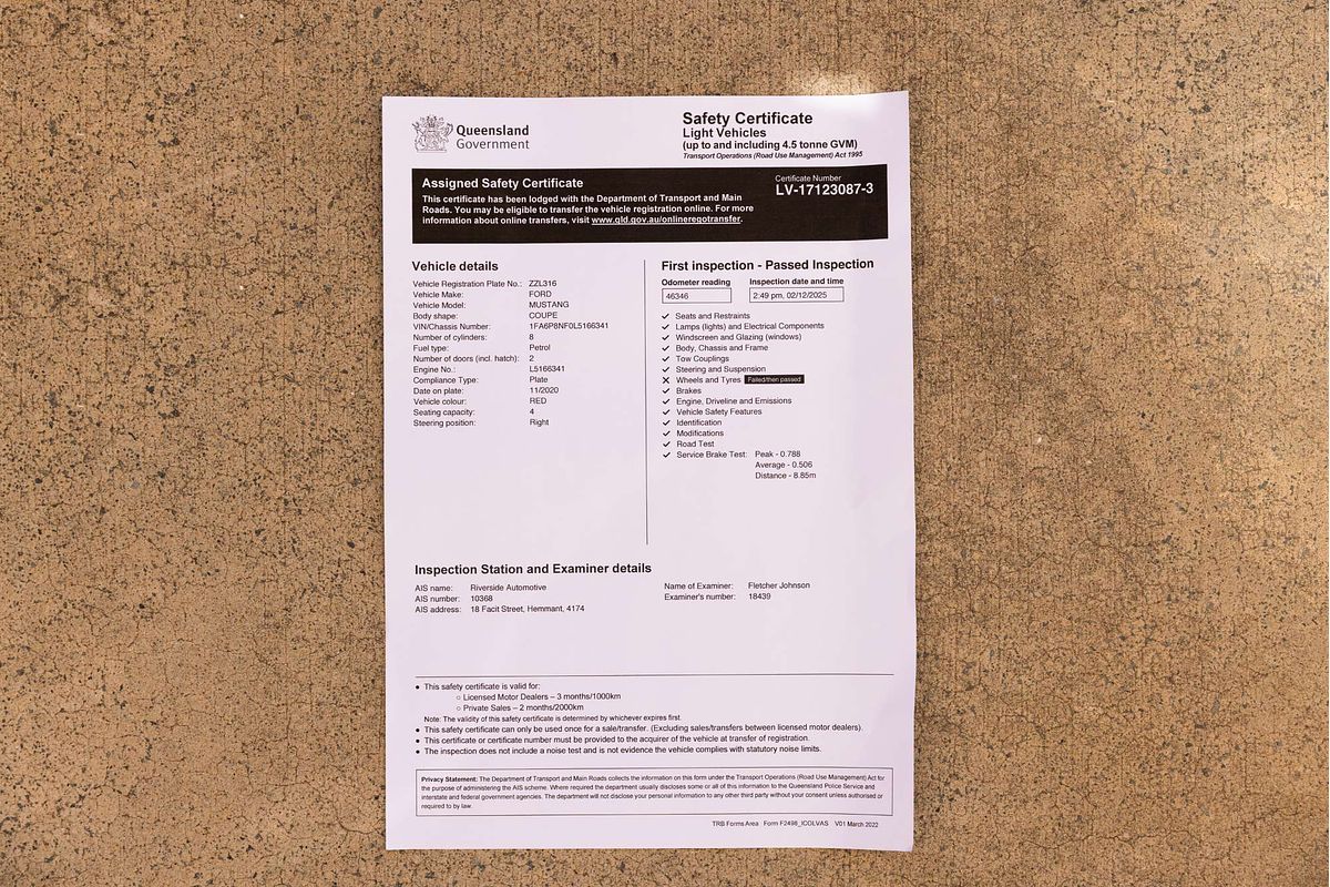 2020 Ford Mustang GT FN