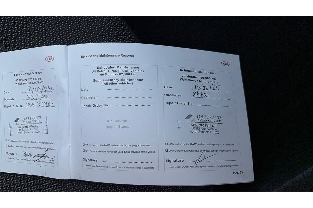 2017 Kia Cerato Sport YD