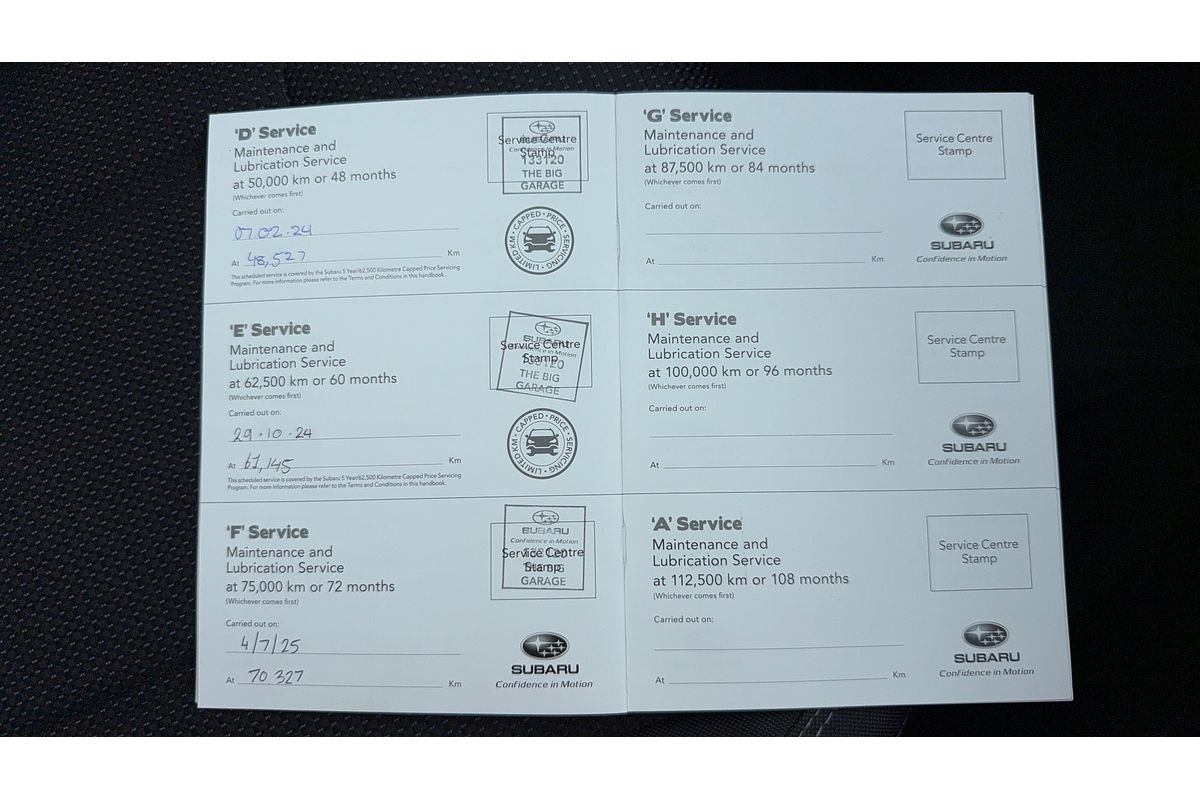 2020 Subaru Forester 2.5i S5