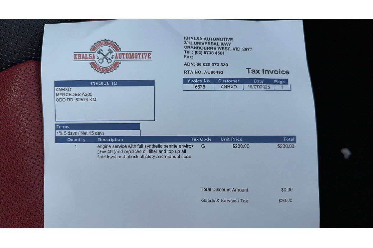 2018 Mercedes-Benz A-Class A200 W177