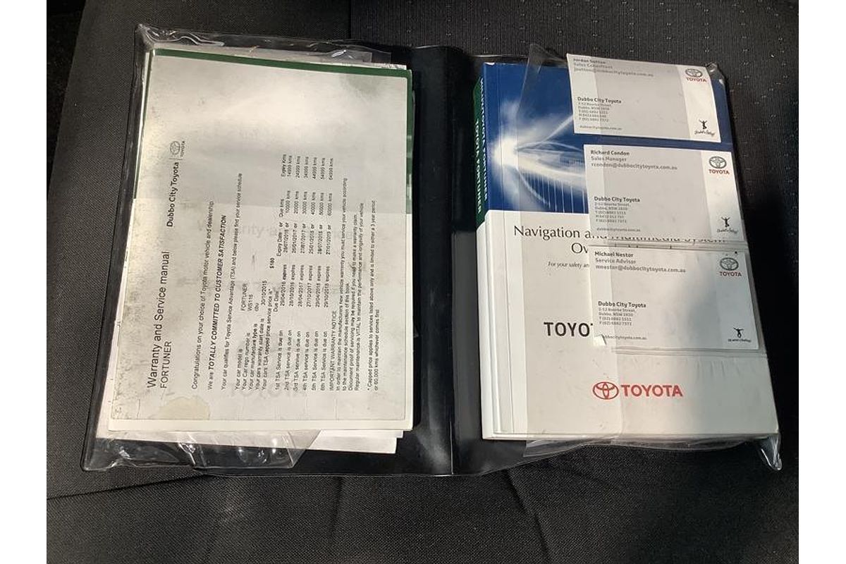 2015 Toyota Fortuner GXL GUN156R