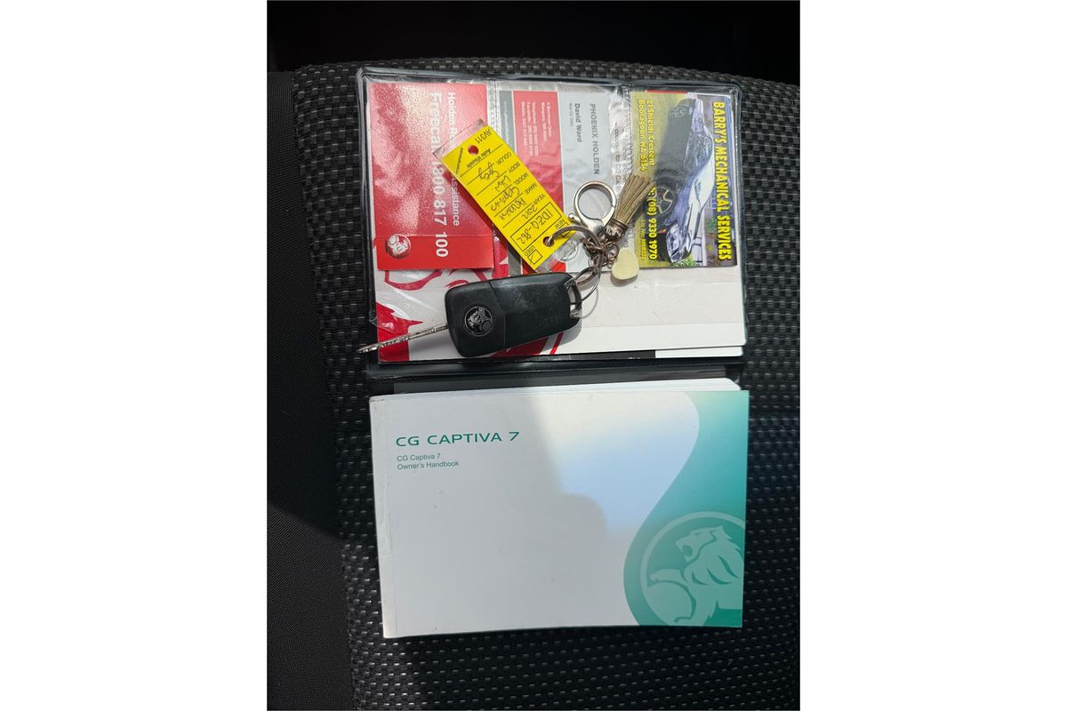 2012 Holden Captiva 7 SX CG Series II