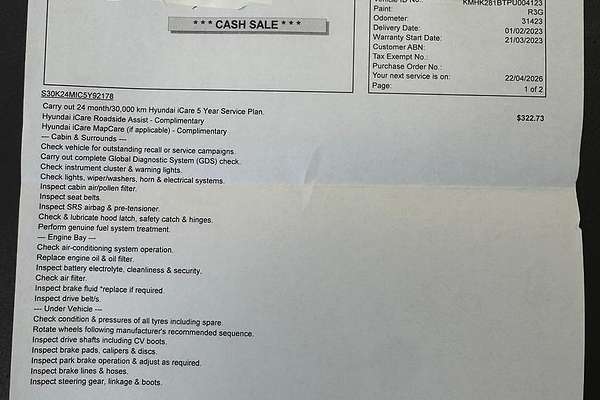 2023 Hyundai Kona Active OS.V5