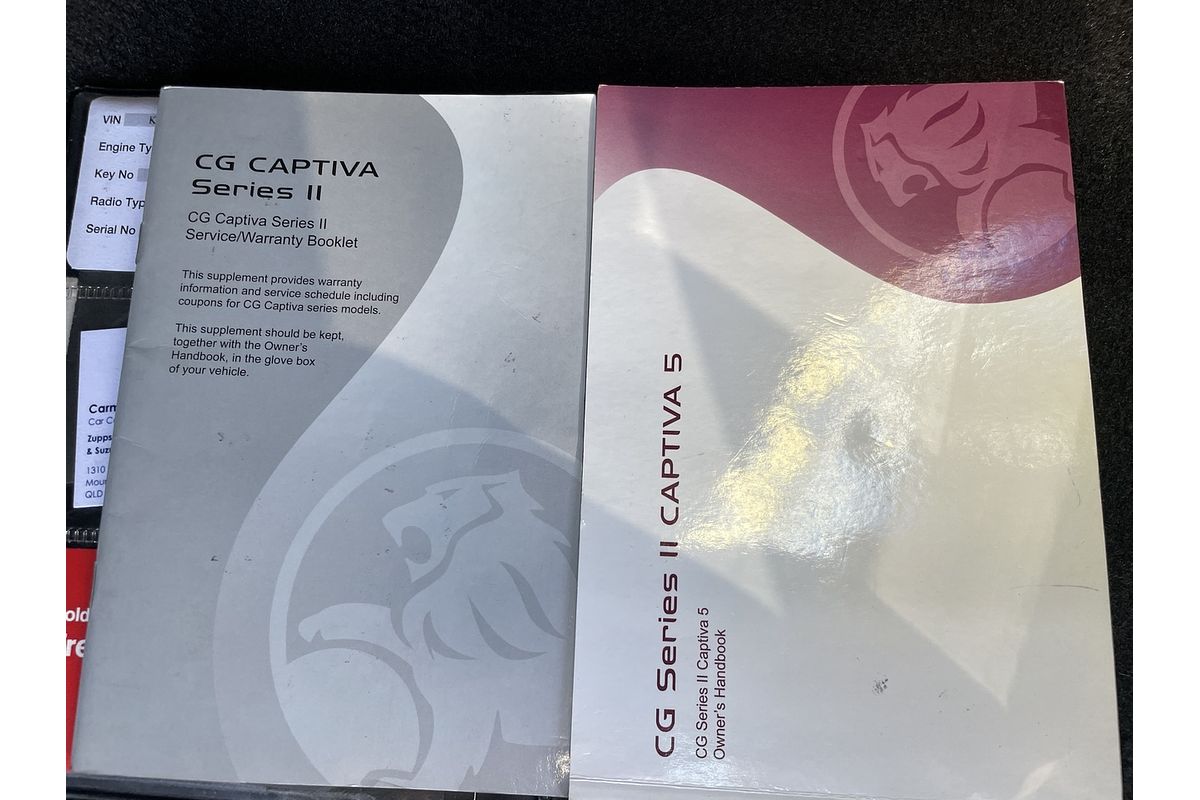 2012 Holden Captiva 5 CG Series II