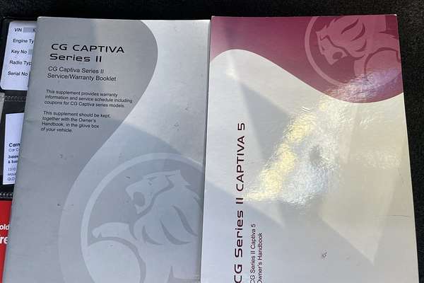 2012 Holden Captiva 5 CG Series II