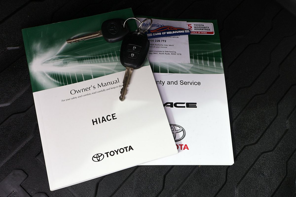 2019 Toyota Hiace Commuter GDH322R ELWB High Roof