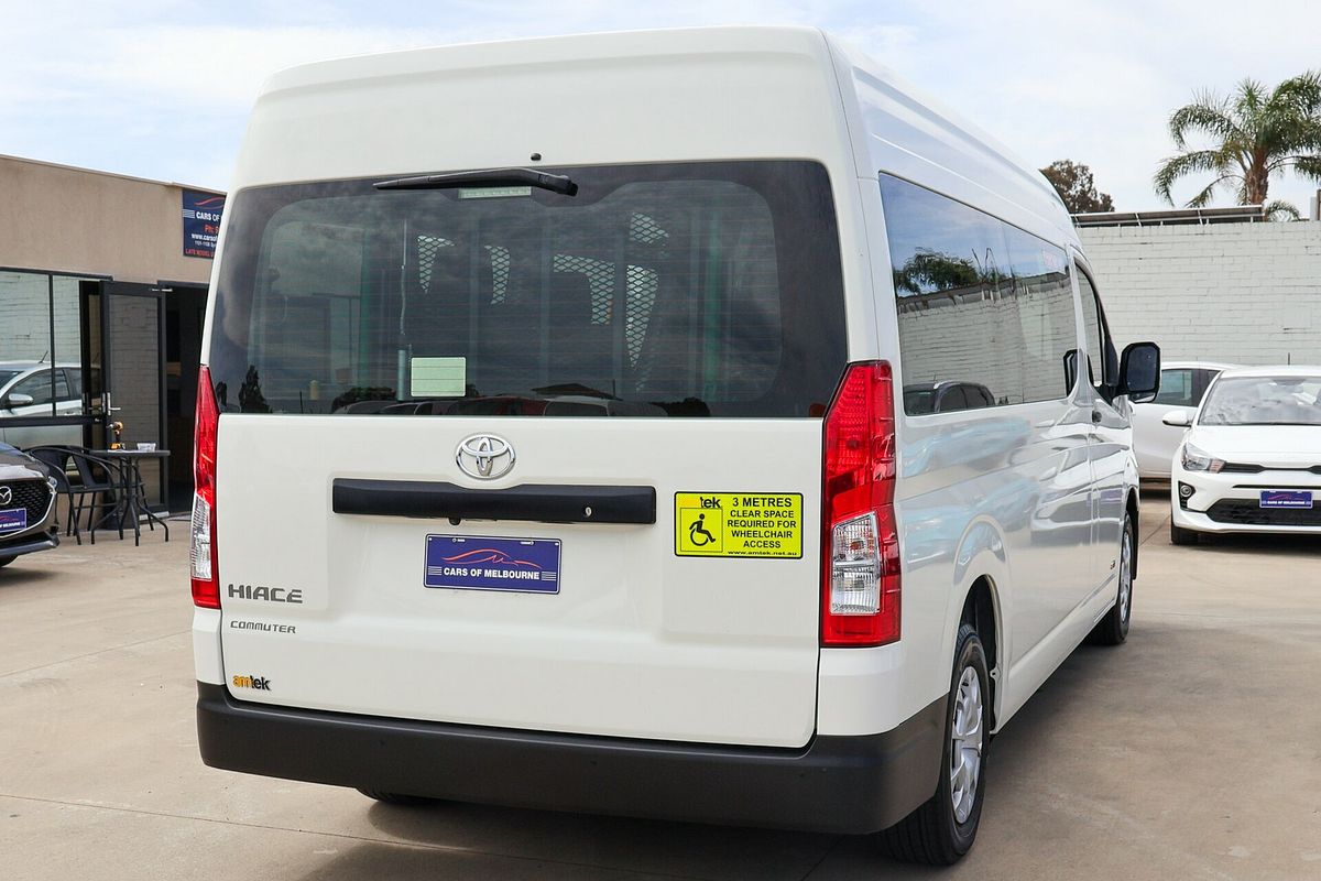 2019 Toyota Hiace Commuter GDH322R ELWB High Roof