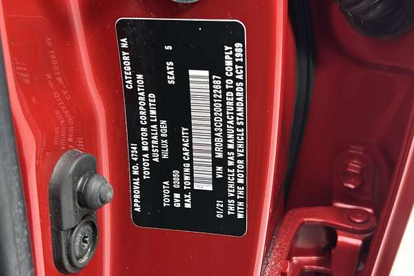 2020 Toyota Hilux Rogue GUN126R 4X4