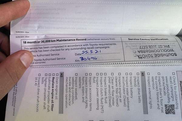 2020 Toyota Hilux Workmate Hi-Rider GUN135R Rear Wheel Drive