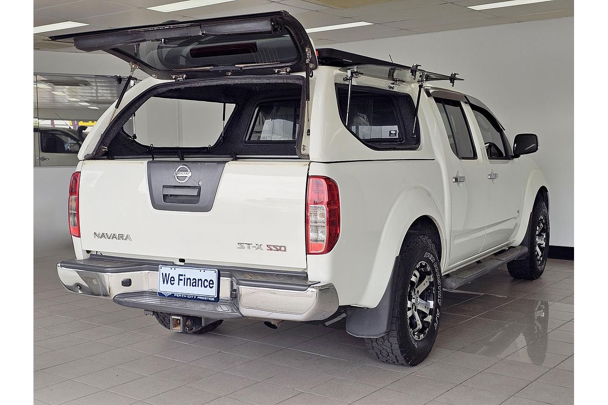 2012 Nissan Navara ST-X D40 Series 5 4X4