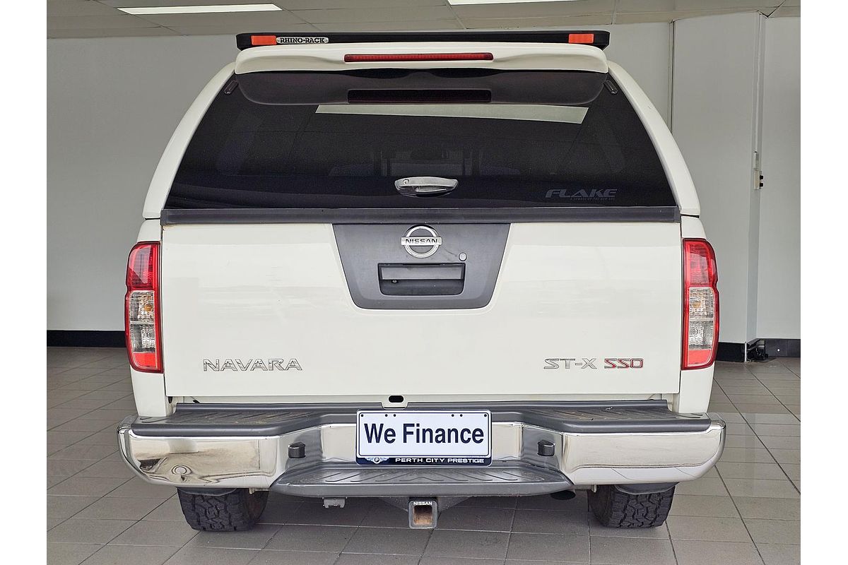 2012 Nissan Navara ST-X D40 Series 5 4X4