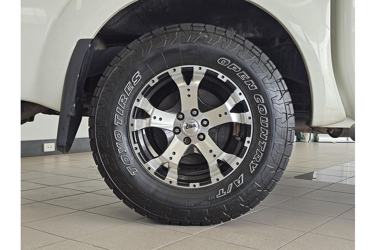 2012 Nissan Navara ST-X D40 Series 5 4X4