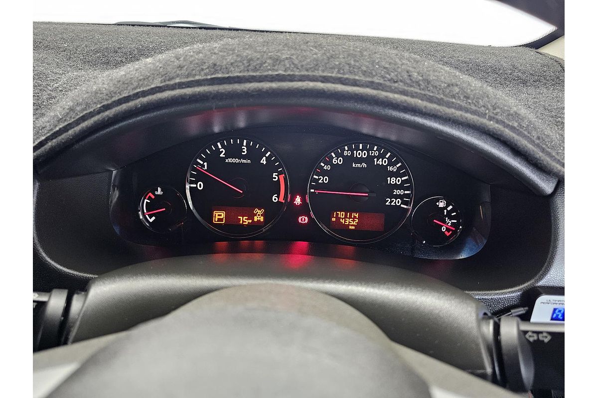 2012 Nissan Navara ST-X D40 Series 5 4X4