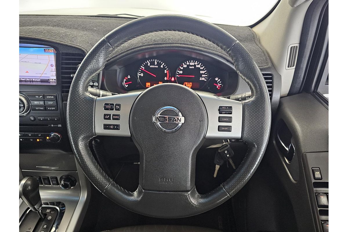 2012 Nissan Navara ST-X D40 Series 5 4X4
