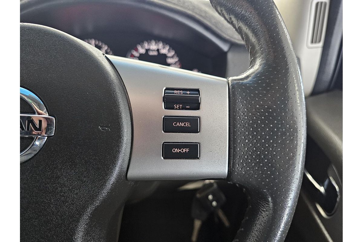 2012 Nissan Navara ST-X D40 Series 5 4X4