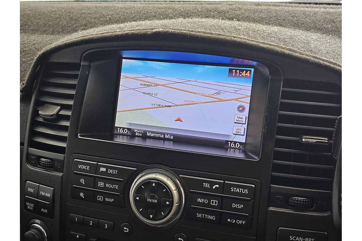 2012 Nissan Navara ST-X D40 Series 5 4X4