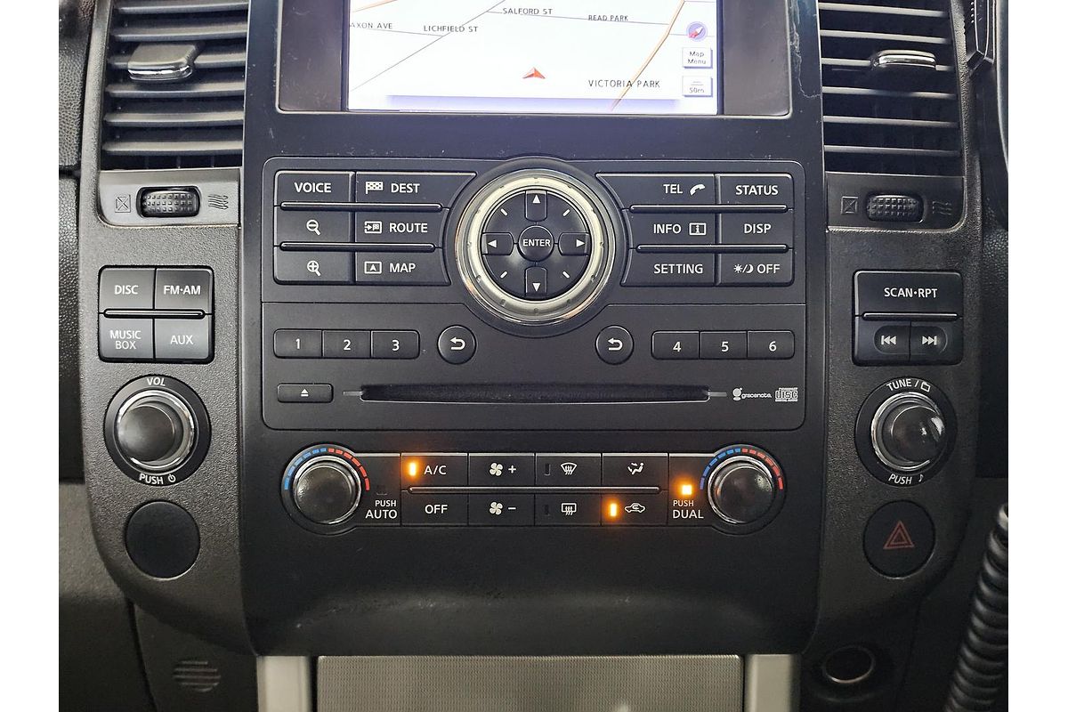 2012 Nissan Navara ST-X D40 Series 5 4X4