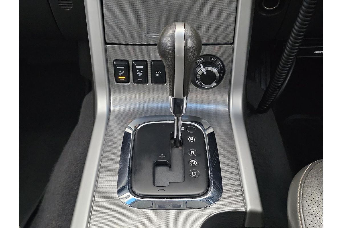 2012 Nissan Navara ST-X D40 Series 5 4X4