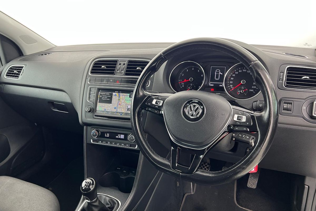 2017 Volkswagen Polo POLO 81 TSI COMFORTLINE 6R MY17