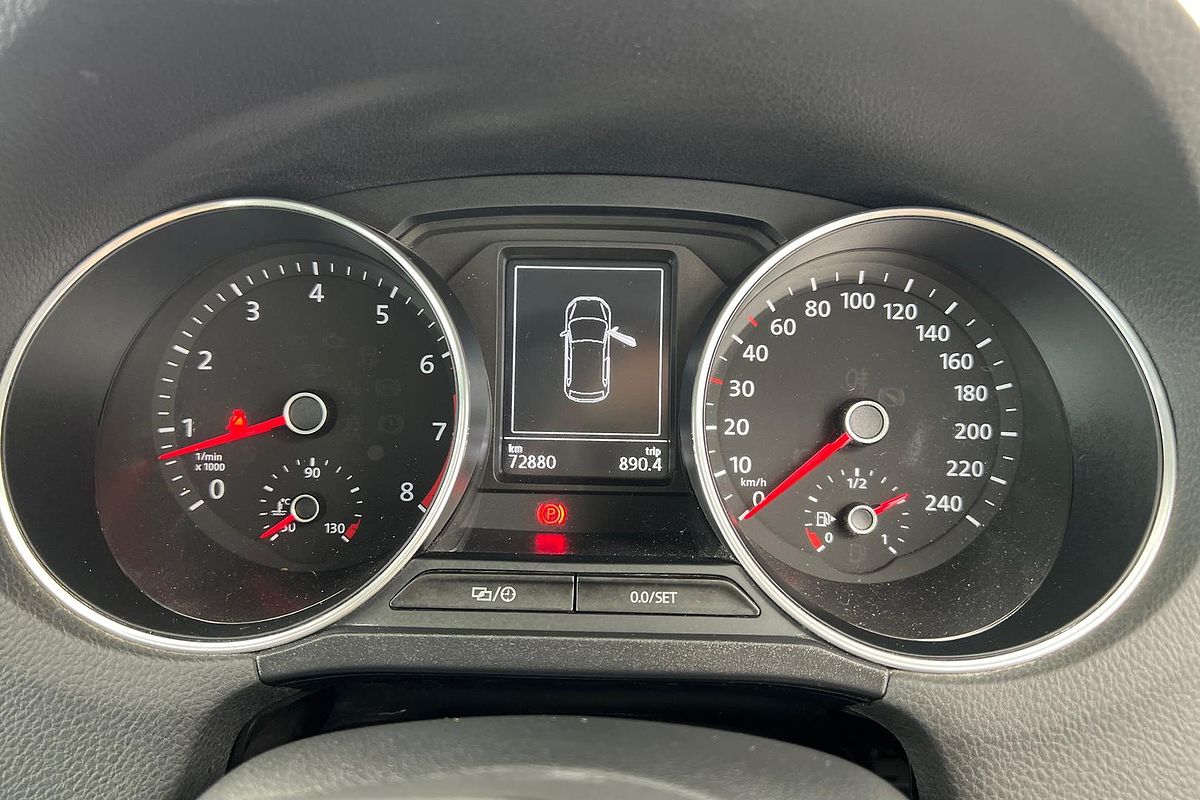 2017 Volkswagen Polo POLO 81 TSI COMFORTLINE 6R MY17