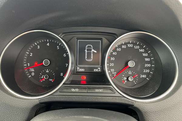 2017 Volkswagen Polo POLO 81 TSI COMFORTLINE 6R MY17