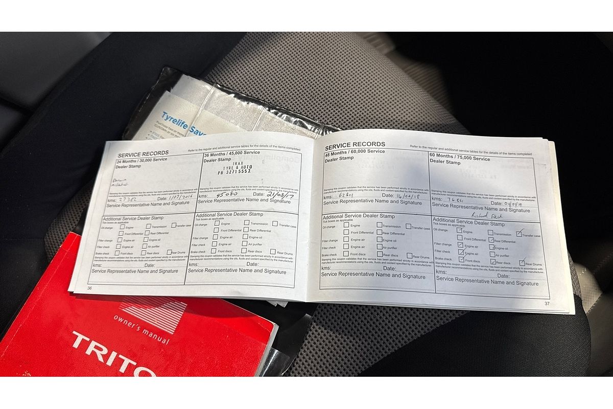 2015 Mitsubishi Triton GLX MN 4X4