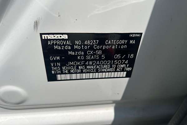 2018 Mazda CX-5 GT KF Series