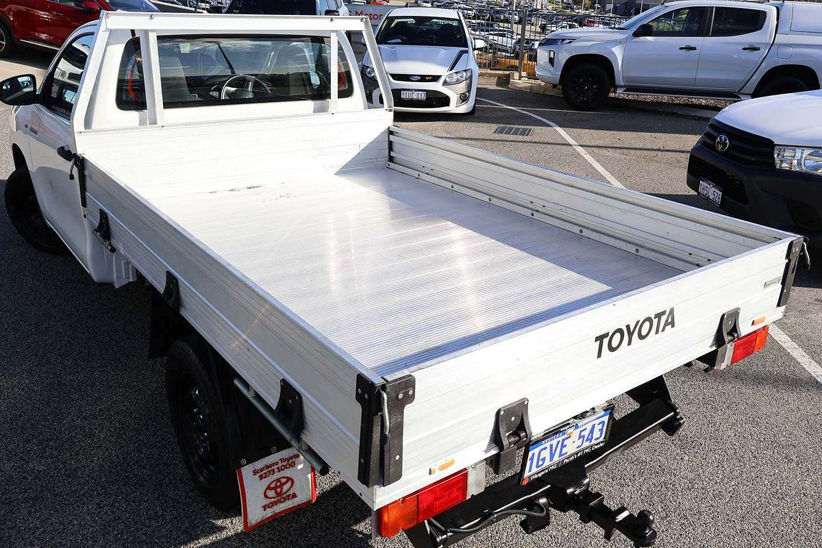 2019 Toyota Hilux Workmate TGN121R Rear Wheel Drive