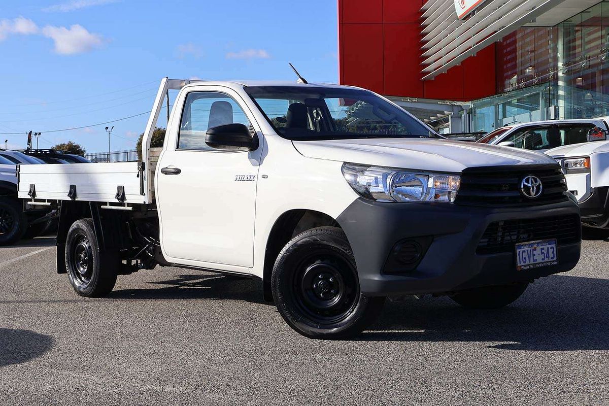 2019 Toyota Hilux Workmate TGN121R Rear Wheel Drive