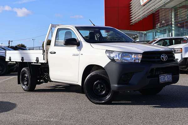 2019 Toyota Hilux Workmate TGN121R Rear Wheel Drive
