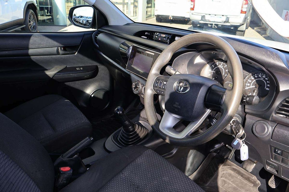 2019 Toyota Hilux Workmate TGN121R Rear Wheel Drive