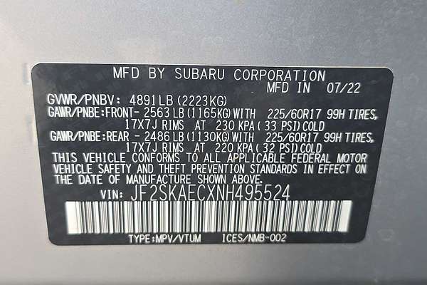 2022 Subaru Forester Premium