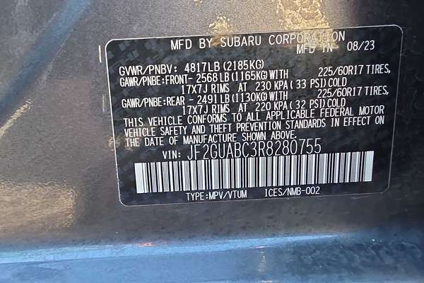 2024 Subaru Crosstrek