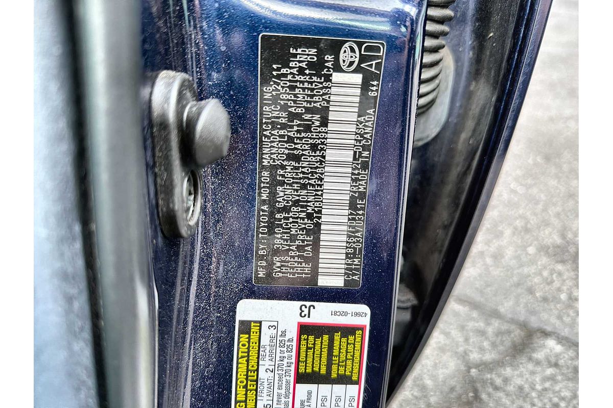 2011 Toyota Corolla S