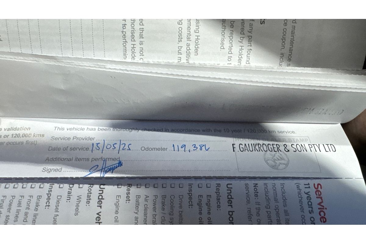 2017 Holden Equinox LTZ EQ