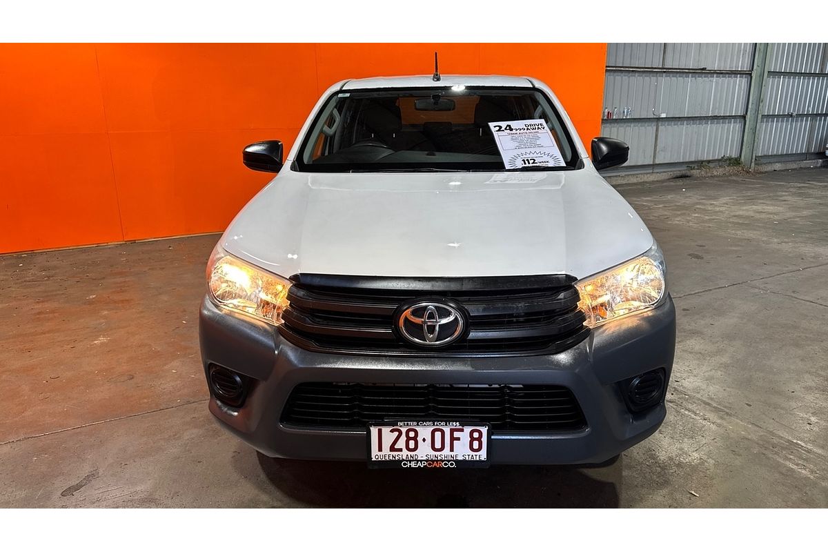 2016 Toyota Hilux Workmate TGN121R Rear Wheel Drive