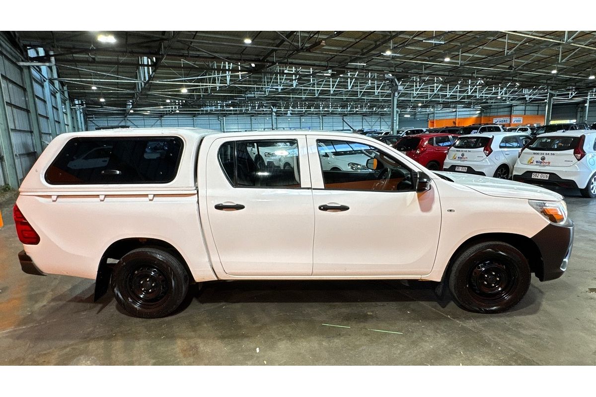 2016 Toyota Hilux Workmate TGN121R Rear Wheel Drive
