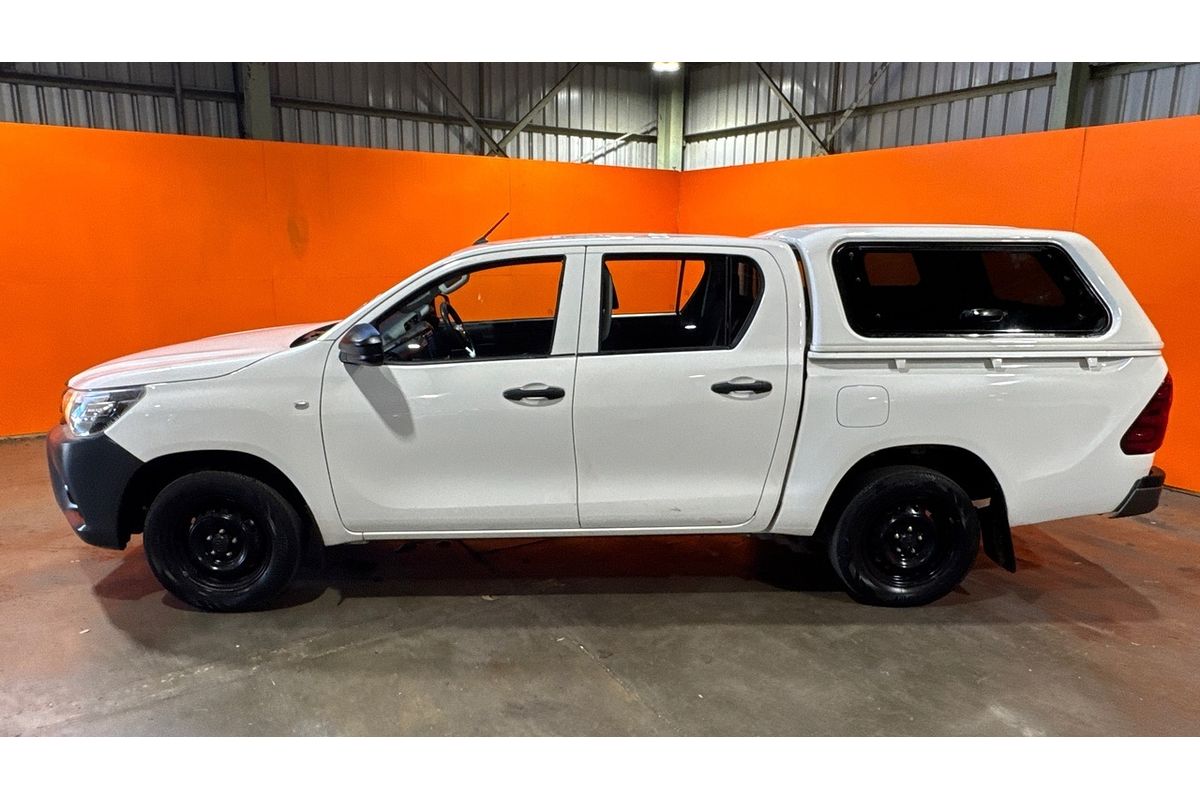 2016 Toyota Hilux Workmate TGN121R Rear Wheel Drive