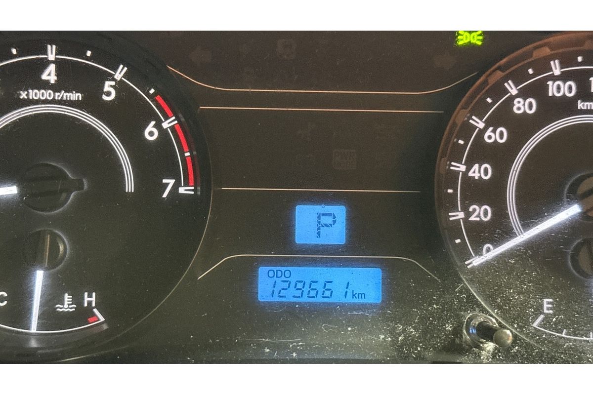 2016 Toyota Hilux Workmate TGN121R Rear Wheel Drive