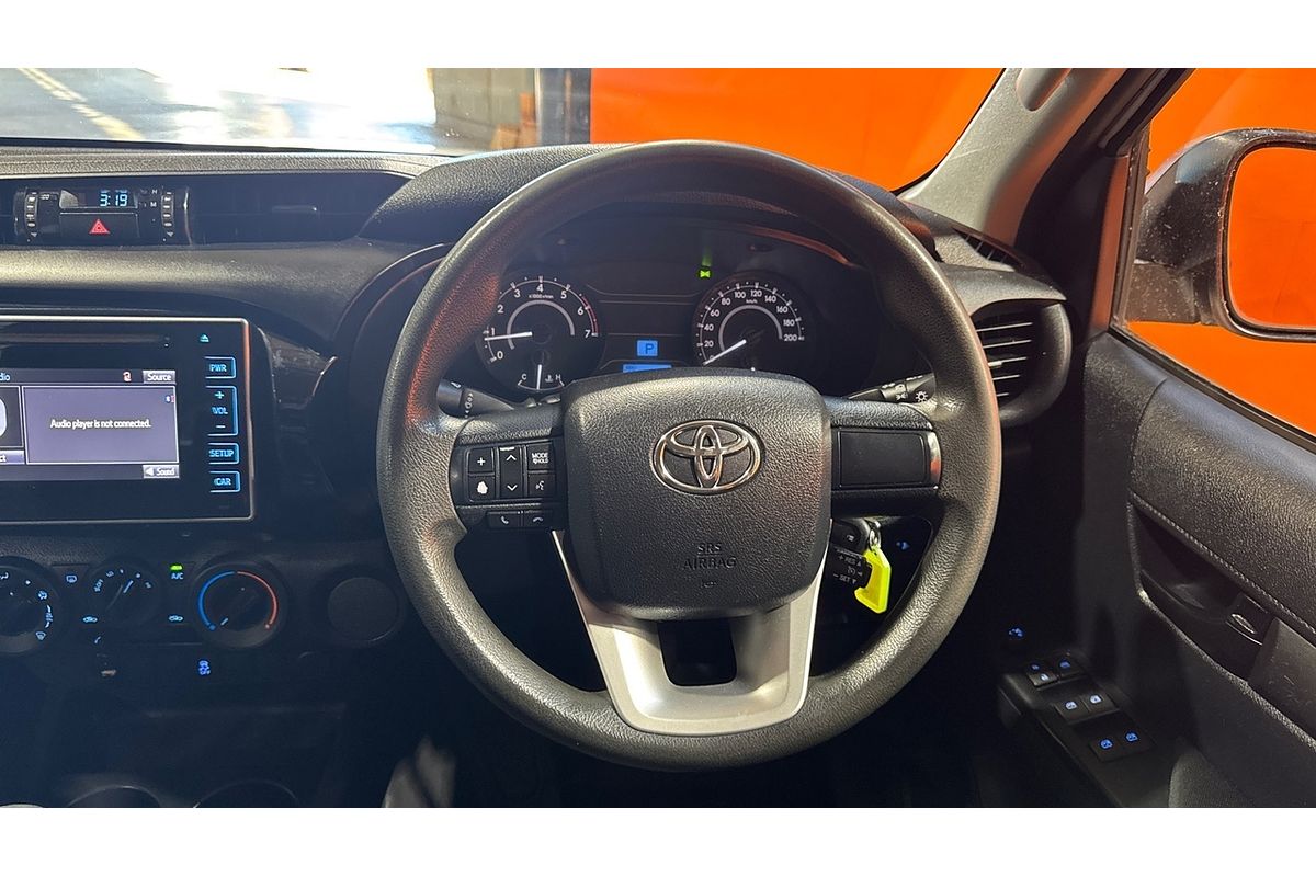 2016 Toyota Hilux Workmate TGN121R Rear Wheel Drive