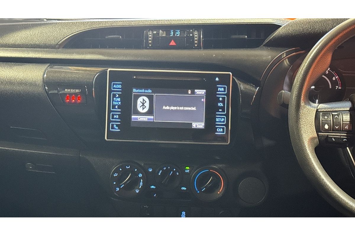 2016 Toyota Hilux Workmate TGN121R Rear Wheel Drive