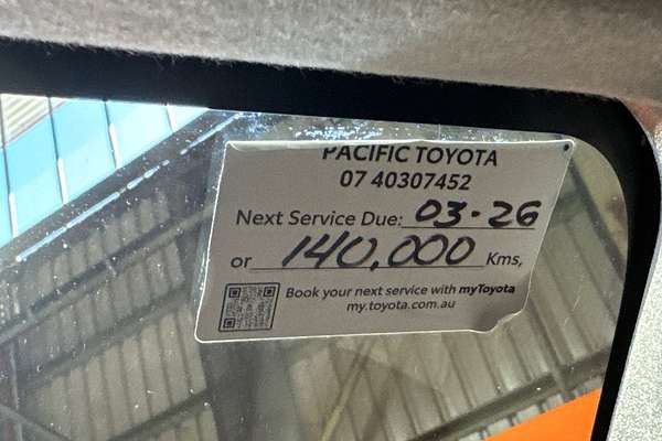 2016 Toyota Hilux Workmate TGN121R Rear Wheel Drive