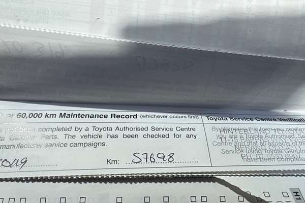 2016 Toyota Hilux Workmate TGN121R Rear Wheel Drive