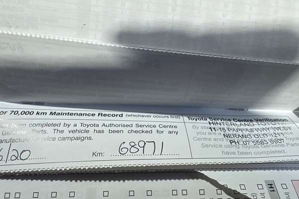 2016 Toyota Hilux Workmate TGN121R Rear Wheel Drive