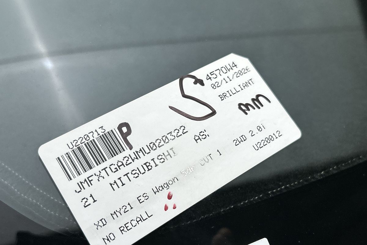 2021 Mitsubishi ASX ES XD