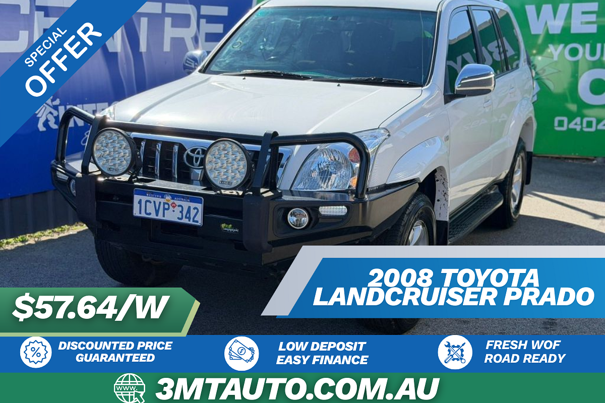 2008 Toyota Landcruiser Prado GXL GRJ120R