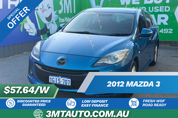 2012 Mazda 3 SP20 SKYACTIV BL Series 2